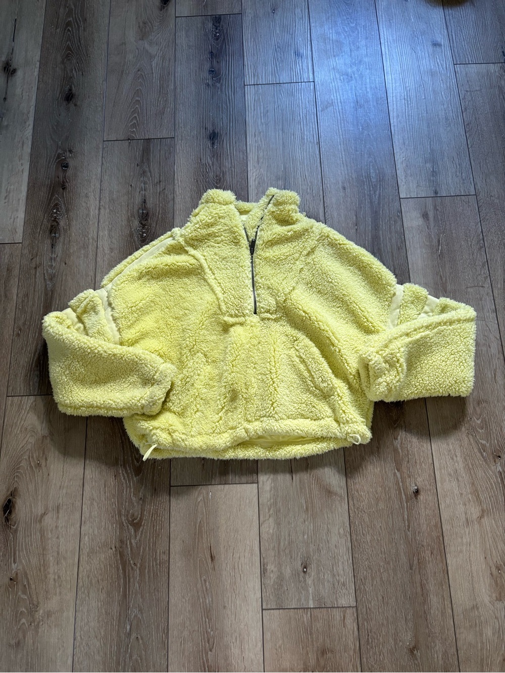 Free People Movement Nantucket Fleece Half-Zip Pullover Sweater Jacket size xs